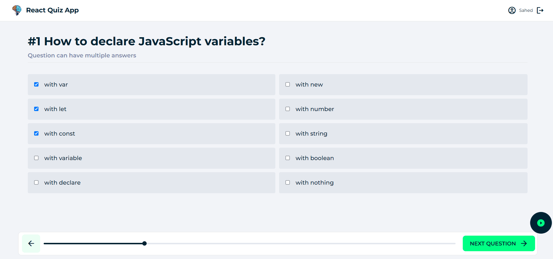 React Quiz App